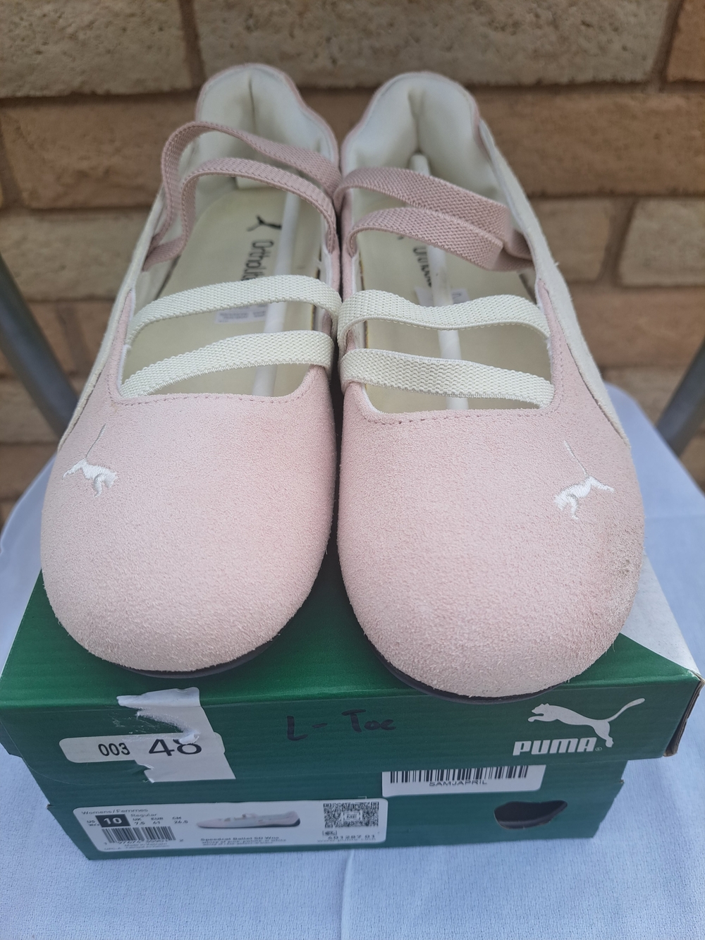 Puma Speedcat SD Womans Pink Mary Jane Ballet Shoes